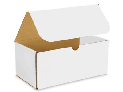 9 x 5 x 4" White Indestructo Mailers S-15091