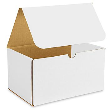 9 x 6 x 5" White Indestructo Mailers S-15093