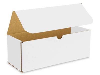 11 x 4 x 4" White Indestructo Mailers S-15099