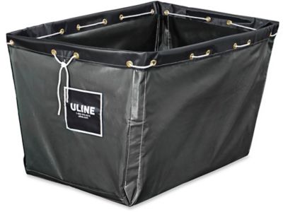 Replacement Liner for Vinyl Basket Truck - 36 x 24 x 25", Black S-15130BL