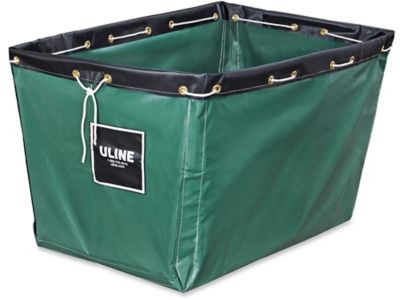 Replacement Liner for Vinyl Basket Truck - 36 x 24 x 25", Green S-15130G