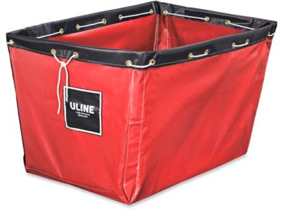 Replacement Liner for Vinyl Basket Truck - 36 x 24 x 25", Red S-15130R