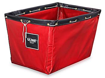 Replacement Liner for Vinyl Basket Truck - 36 x 24 x 25", Red S-15130R