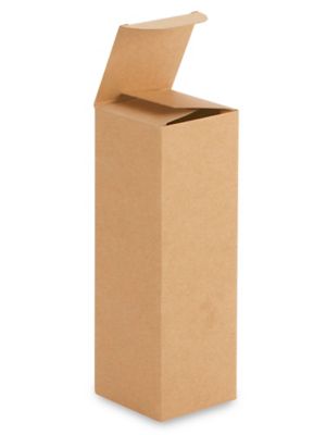 Reverse Tuck Cartons - Kraft, 2 x 2 x 6 S-15132 - Uline