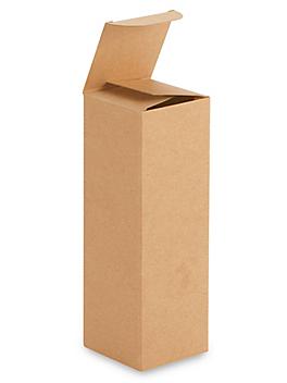 Reverse Tuck Cartons - Kraft, 2 x 2 x 6" S-15132