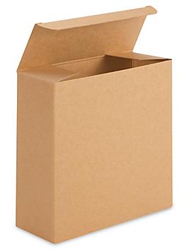 Reverse Tuck Cartons - Kraft, 8 x 3 x 8" S-15134