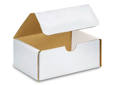 4 3/4 x 3 5/8 x 2 1/8" White Literature Mailers S-15136