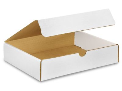 9 x 8 x 2" White Literature Mailers S-15142