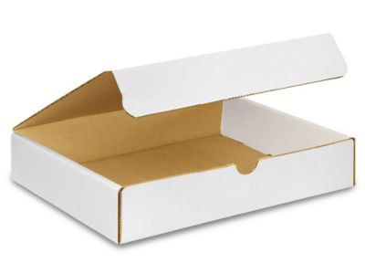 10 x 9 x 2" White Literature Mailers S-15144
