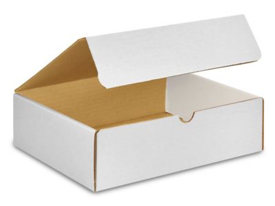 10 x 9 x 3" White Literature Mailers S-15145