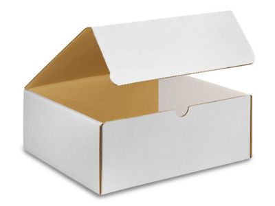 10 x 10 x 4" White Literature Mailers S-15146