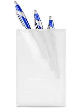 4 x 6" 2 Mil Colored Poly Bags - White S-15156W