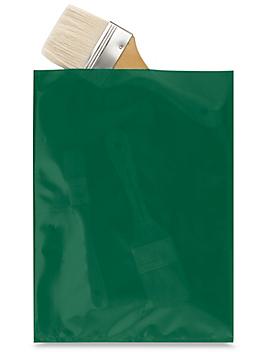 9 x 12" 2 Mil Colored Poly Bags - Green S-15159G