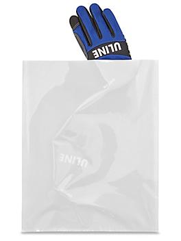 12 x 15" 2 Mil Colored Poly Bags - White S-15160W