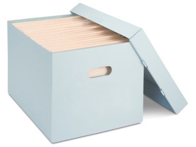 Plastic Storage File Box - 24 x 12 x 10 S-16322 - Uline