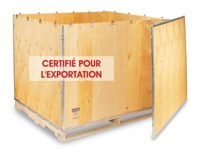 Wood Crate - 60 x 48 x 48" with Pallet S-15189