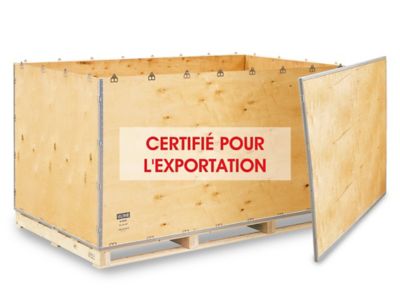 Wood Crate - 84 x 48 x 48" with Pallet S-15190