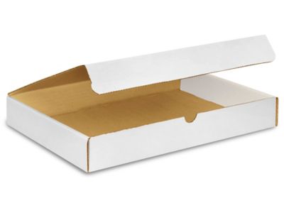 14 1/4 x 11 1/4 x 2" White Literature Mailers S-15193