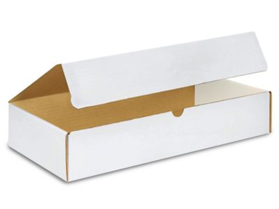 16 x 8 x 3" White Literature Mailers S-15212
