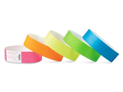 Tyvek® Wristbands - Assorted S-15231 - Uline