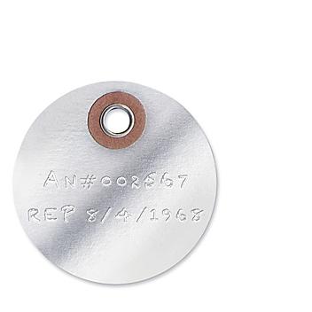 Embossable Tags - 2" Circle