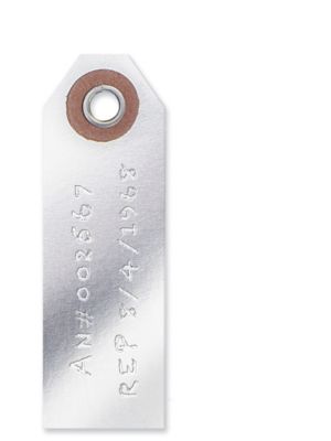  Embossable Tags - 3 x 1"