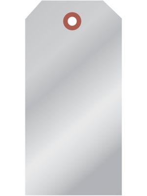 Embossable Tags - #5, 4 3/4 x 2 3/8", Plain S-15238PLAIN