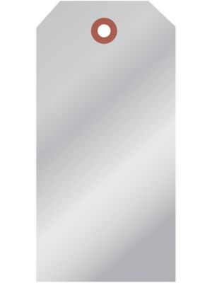 Embossable Tags - #8, 6 1/4 x 3 1/8", Plain S-15239PLAIN
