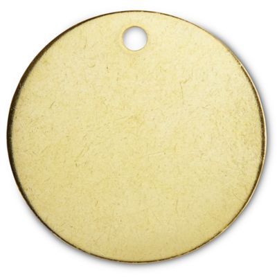 Metal Tags, Brass Tags in Stock - ULINE