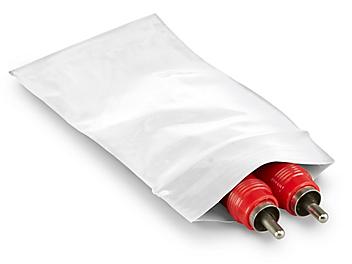 2 x 3" 2 Mil Colored Reclosable Bags - White S-15270W