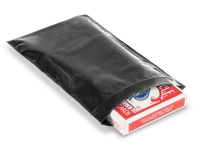 5 x 8" 2 Mil Colored Reclosable Bags - Black S-15271BL