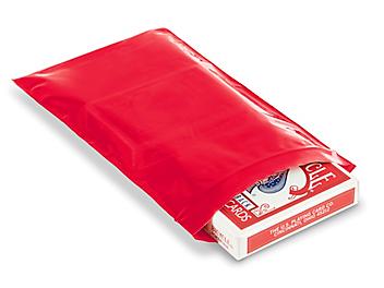 5 x 8" 2 Mil Colored Reclosable Bags - Red S-15271R