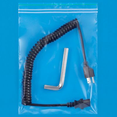 9 x 12" 2 Mil Minigrip&reg; Greenline&trade; Bags S-15279