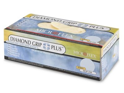 Microflex® Diamond Grip Plus® Latex Gloves Powder-Free, Medium S