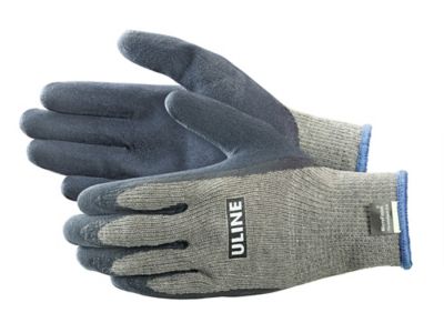 Latex-Dipped Work Gloves, Medium