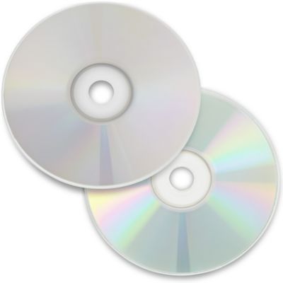 01. Blank CD-Rs with 1 Color Silkscreen