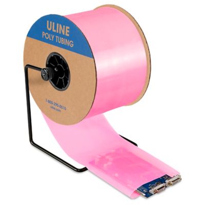 Anti-Static Poly Tubing Roll - 4 Mil, 6" x 500' S-1536