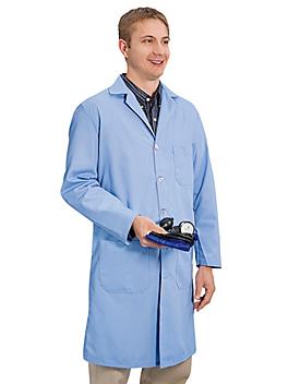 Men's Lab Coat - Blue, Size 40 S-15376BLU40