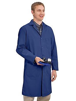 Men's Cloth Lab Coat - Navy, Size 42 S-15376NB-42