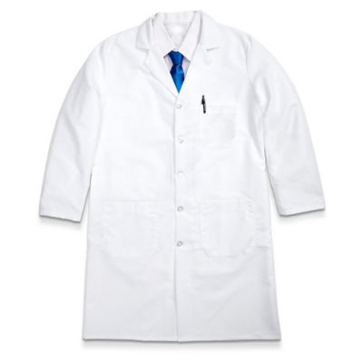 Men's Lab Coat - White, Size 50 S-15376W-50 - ULINE