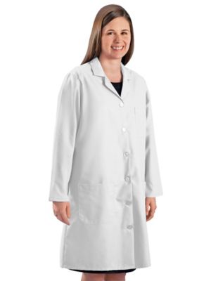 Bata de Laboratorio para Mujer - Blanca, Chica S-15377W-S - Uline