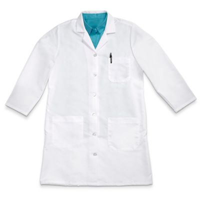 Bata de Laboratorio para Mujer - Blanca, Chica S-15377W-S - Uline