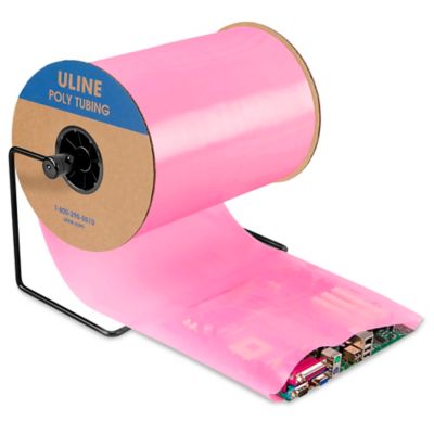 Anti-Static Poly Tubing Roll - 4 Mil, 12" x 500' S-1538
