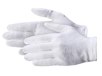 Cotton Inspection Gloves - Medium Weight, 9", Ladies' S-15384L