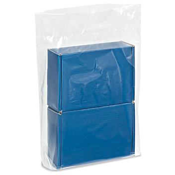 Die Cut Handle Bags - 15 x 18 x 4", Clear S-15385C