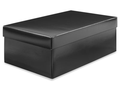 Shoe Boxes - 14 x 8 x 5, Black Gloss