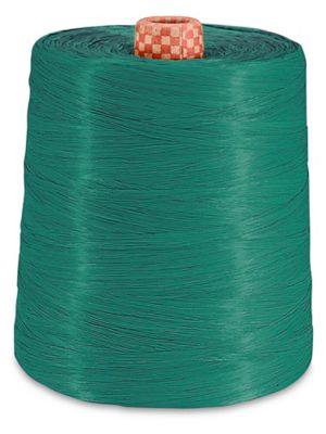 Raffia Ribbon - 1/4" x 2,200 yds, Hunter Green S-15408G