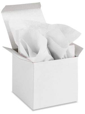 Tissue Paper Sheets - 12 x 18, White S-15430 - Uline