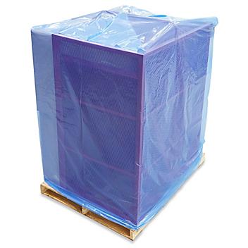VCI Gusseted Poly Bags - 4 Mil, 54 x 44 x 96" S-15449