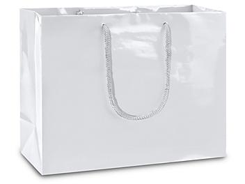 High Gloss Shopping Bags - 13 x 5 x 10", Boutique